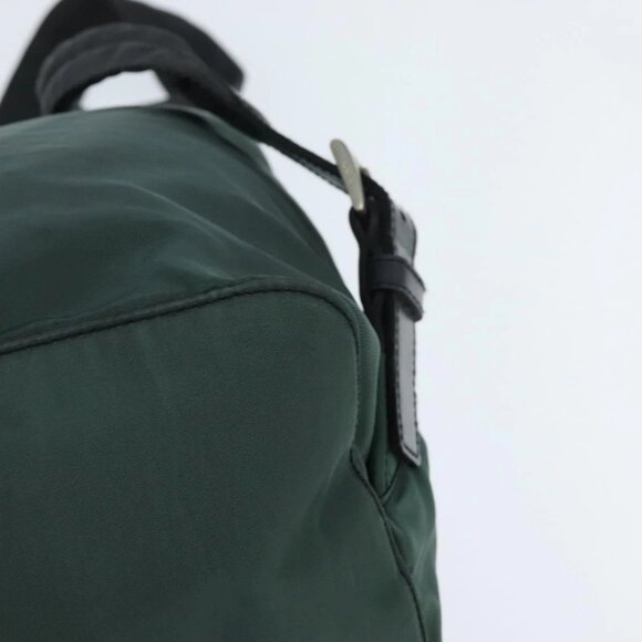 PRADA Backpack Nylon Khaki Silver main image 10